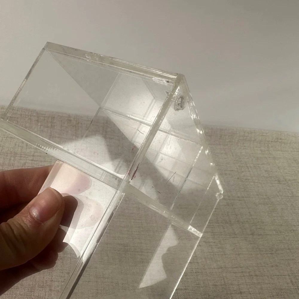 Clear Acrylic Vanity Organizer Makeup Cosmetic Desk Organizer